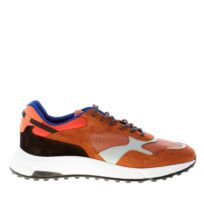 HOGAN uomo Hyperlight sneaker in camoscio e tessuto RUGGINE