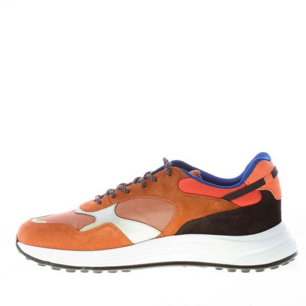 HOGAN uomo Hyperlight sneaker in camoscio e tessuto RUGGINE - immagine 5