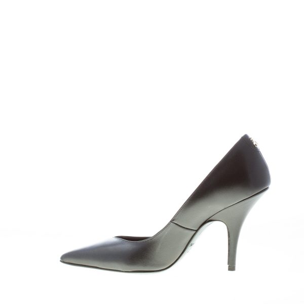 PATRIZIA PEPE donna decolletè a punta in pelle NERO. Tacco 9,5 cm - immagine 5