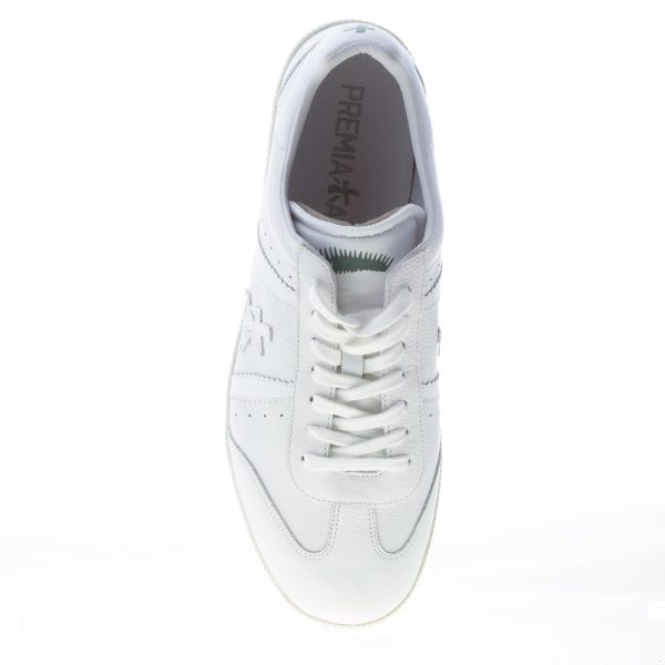 PREMIATA uomo sneaker BONNIE 5753 in pelle BIANCO - immagine 7