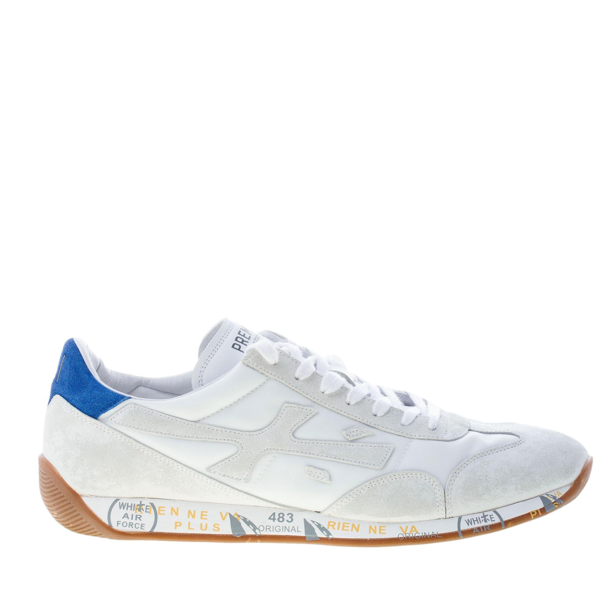 PREMIATA uomo sneaker Jackyx 5243 in tessuto e camoscio vintage