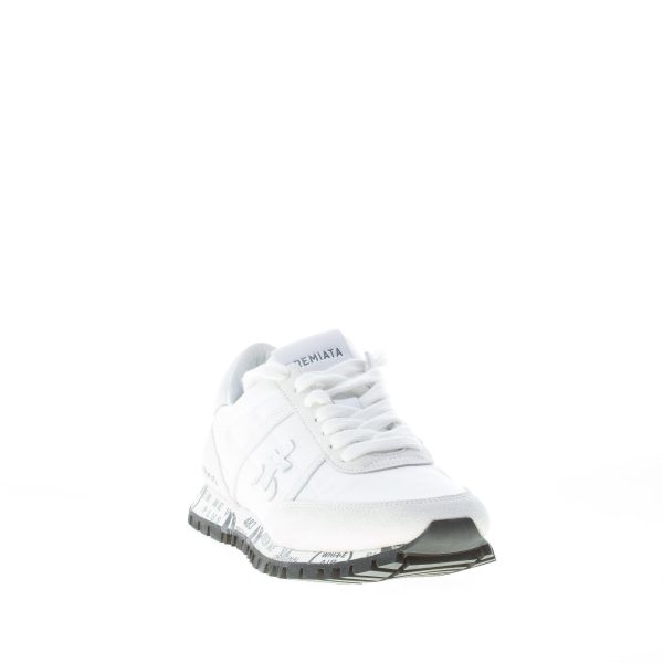 PREMIATA donna sneaker SEAN 5129 in camoscio e tessuto BIANCO - immagine 2