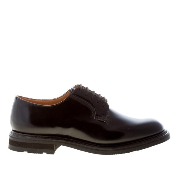 CHURCH'S uomo WOODBRIDGE scarpa derby in vitello naturale NERO