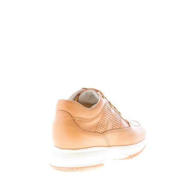 HOGAN donna Interactive sneaker in pelle CUOIO - immagine 3