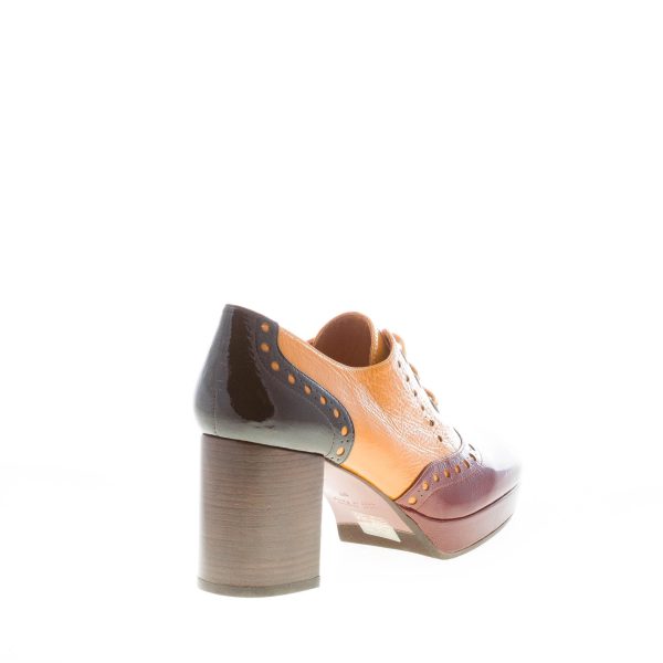 CHIE MIHARA donna scarpa francesina Okeru in vernice MULTICOLORE. Tacco 6,5 cm - immagine 3