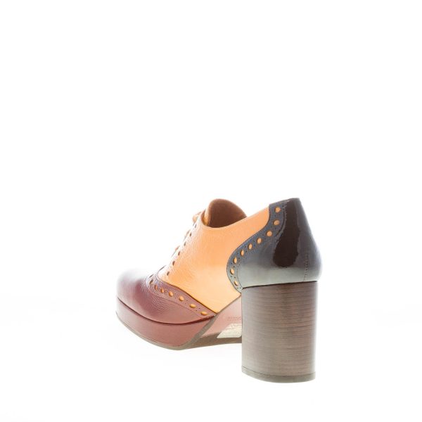 CHIE MIHARA donna scarpa francesina Okeru in vernice MULTICOLORE. Tacco 6,5 cm - immagine 4