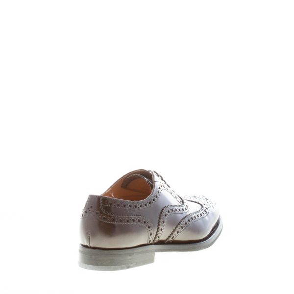 CHURCH'S donna Burwood WG scarpa oxford in pelle spazzolata MARRONE. Suola gomma - immagine 3