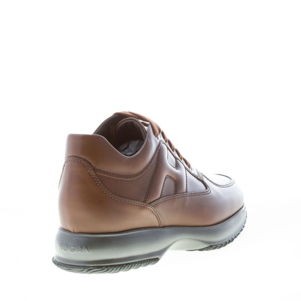 HOGAN uomo Interactive sneaker in pelle MARRONE - immagine 3