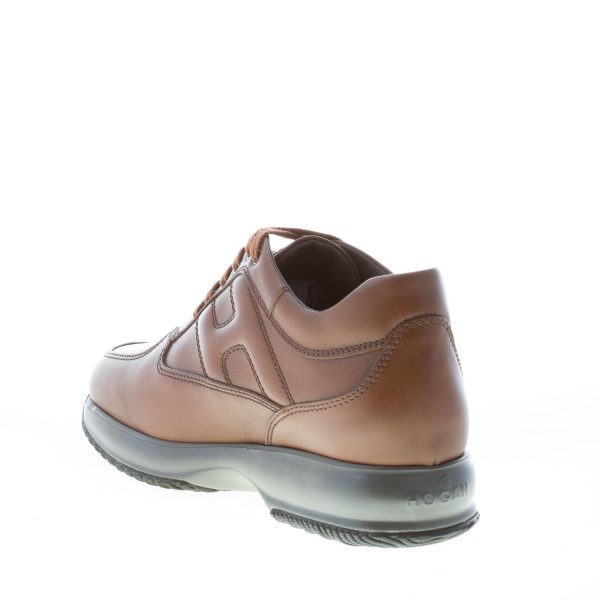 HOGAN uomo Interactive sneaker in pelle MARRONE - immagine 4