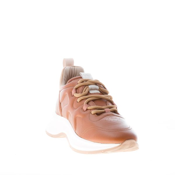 HOGAN donna sneaker H585 in pelle CUOIO - immagine 2