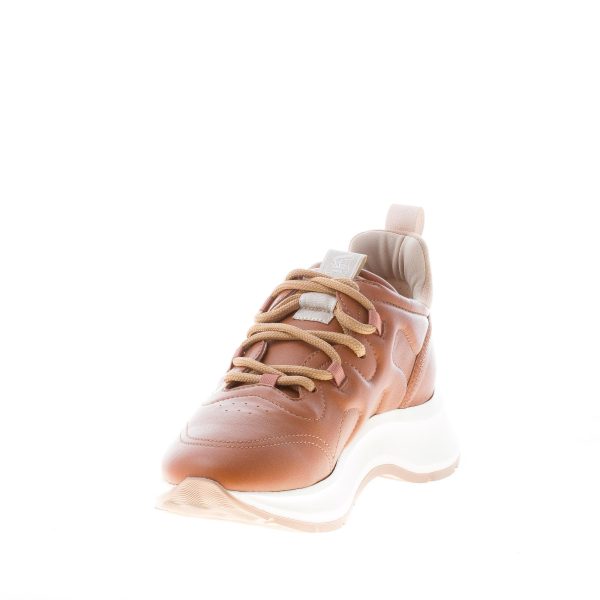 HOGAN donna sneaker H585 in pelle CUOIO - immagine 6