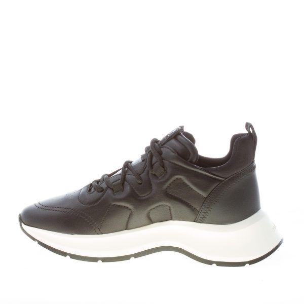 HOGAN donna sneaker H585 in pelle NERO - immagine 5