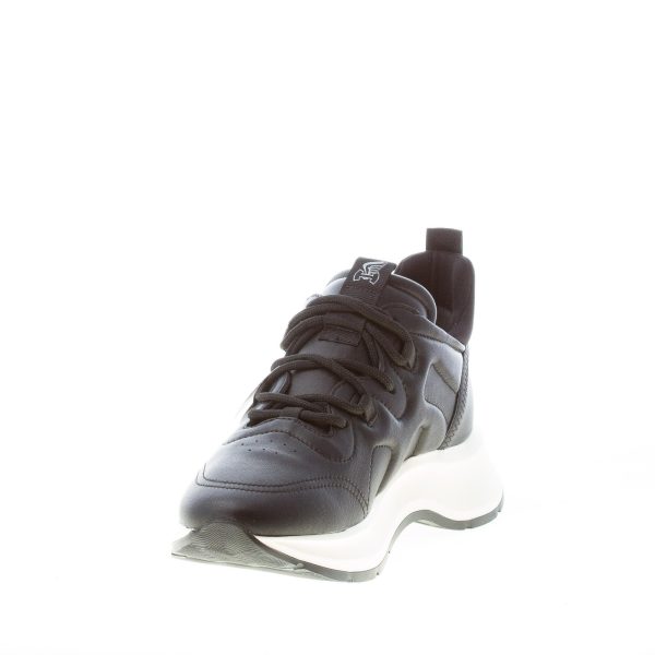 HOGAN donna sneaker H585 in pelle NERO - immagine 6