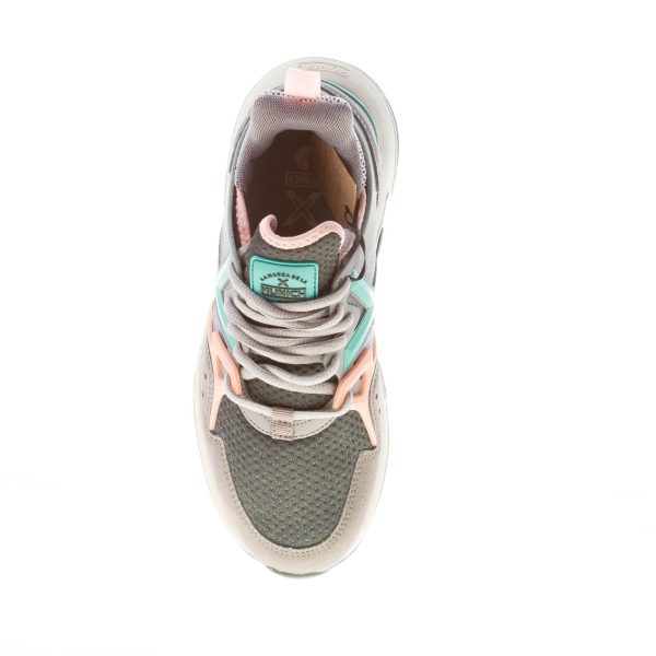 MUNICH donna sneaker Clik 34 camoscio e tessuto GRIGIO - immagine 7