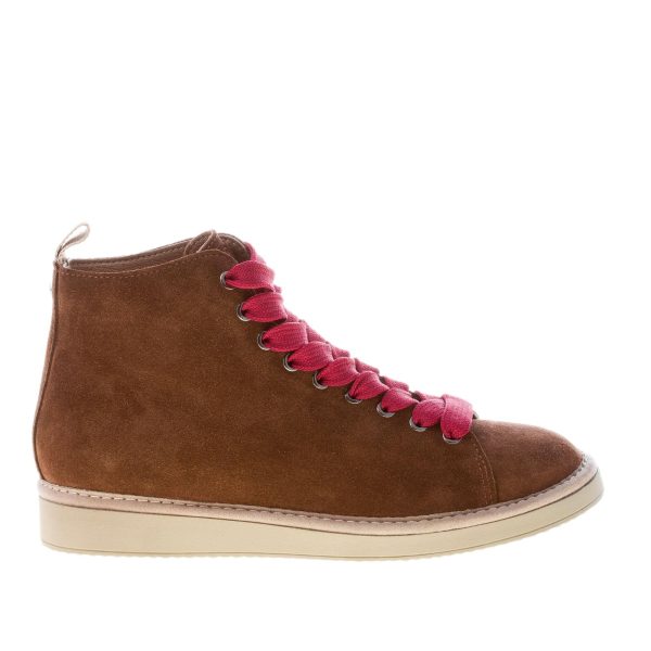 PANCHIC uomo polacchino P01 in camoscio MARRONE COCOA