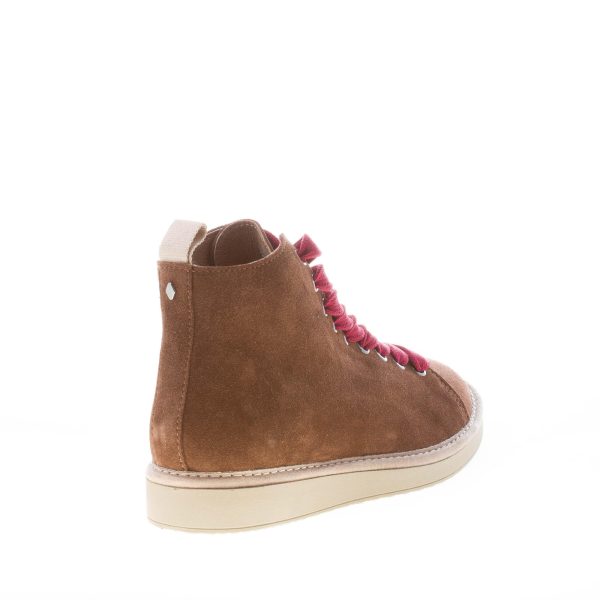 PANCHIC uomo polacchino P01 in camoscio MARRONE COCOA - immagine 3