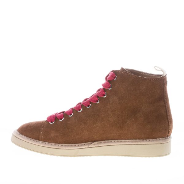 PANCHIC uomo polacchino P01 in camoscio MARRONE COCOA - immagine 5