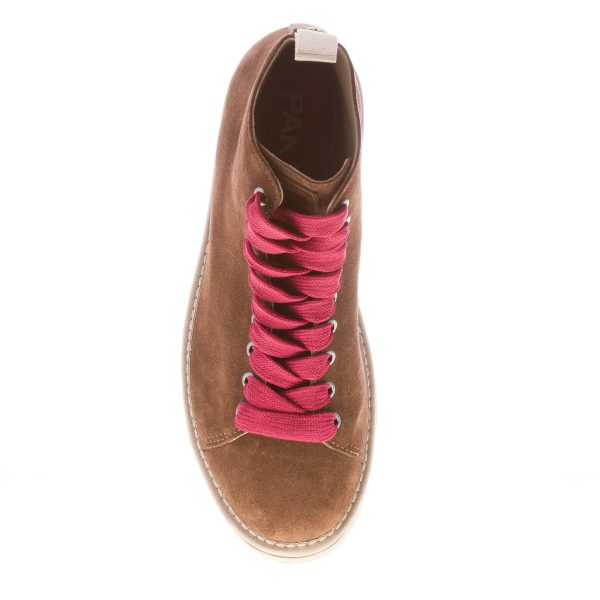 PANCHIC uomo polacchino P01 in camoscio MARRONE COCOA - immagine 7