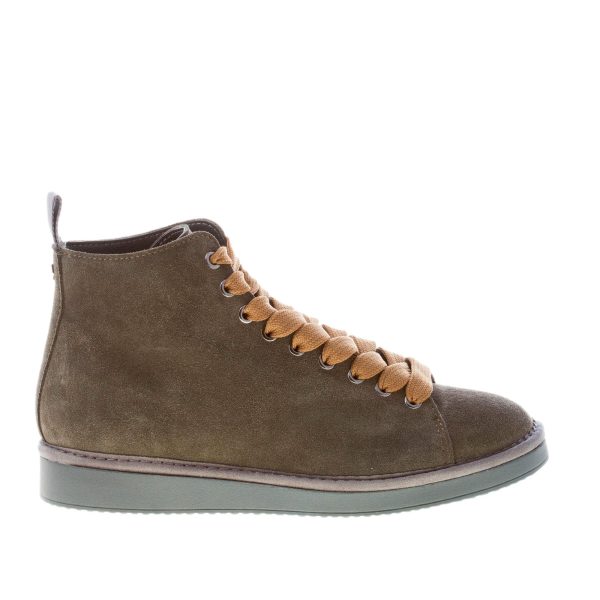 PANCHIC uomo polacchino P01 in camoscio KHAKI