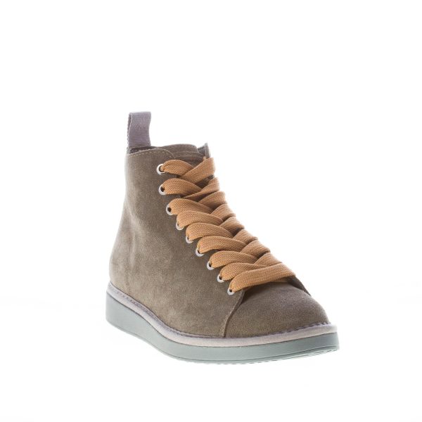 PANCHIC uomo polacchino P01 in camoscio KHAKI - immagine 2