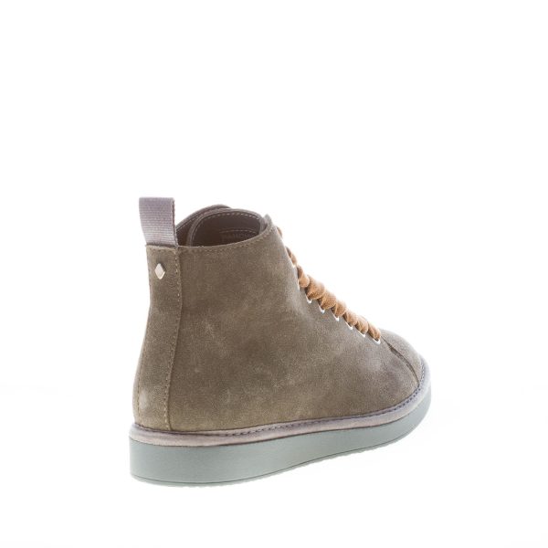 PANCHIC uomo polacchino P01 in camoscio KHAKI - immagine 3