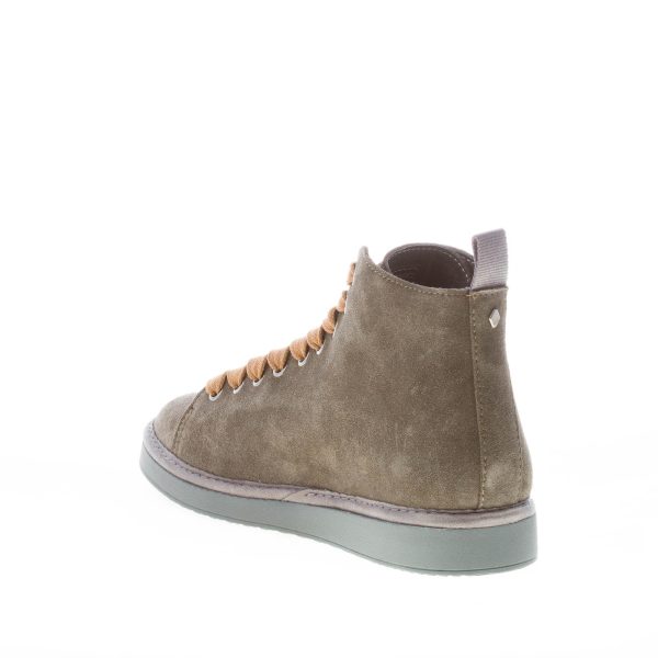 PANCHIC uomo polacchino P01 in camoscio KHAKI - immagine 4