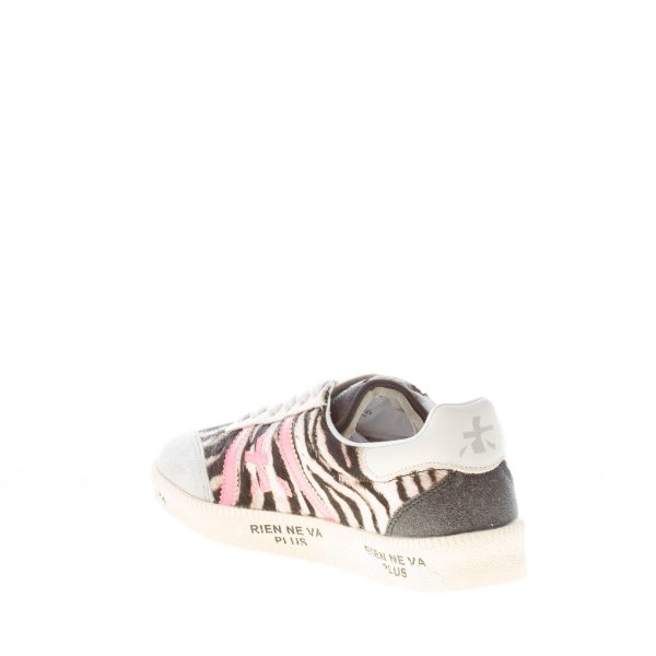 PREMIATA donna sneaker BONNIED 5940 in pony ANIMALIER con glitter - immagine 4