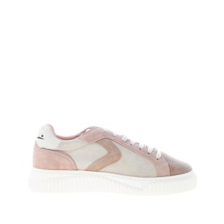 VOILE BLANCHE donna sneaker Lipari in camoscio GRIGIO più CIPRIA