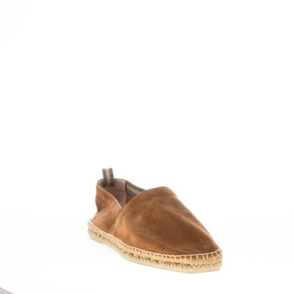 CASTANER uomo slip on espadrillas Pablo in camoscio CUOIO - immagine 2