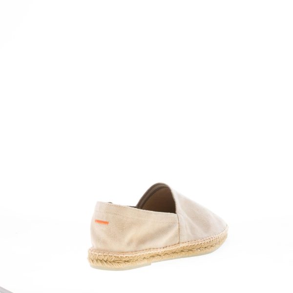 CASTANER uomo slip on espadrillas Pablo in camoscio CREMA - immagine 3