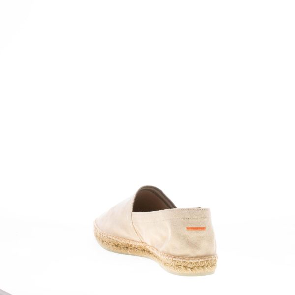 CASTANER uomo slip on espadrillas Pablo in camoscio CREMA - immagine 4