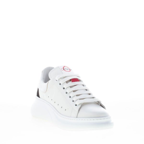 OKINAWA donna sneaker PRINCESS 2149 in pelle LATTE più argento e nero - immagine 2