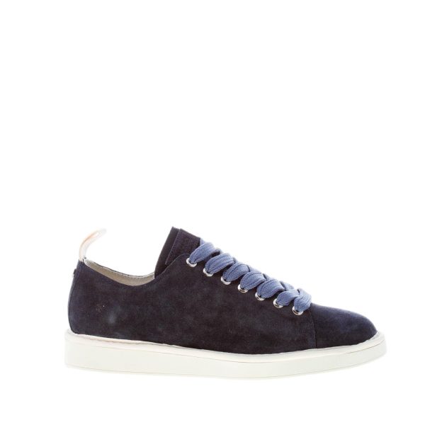 PANCHIC uomo sneaker P01 in eco-suede BLU