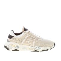 PREMIATA donna sneaker BUFF 5844 in tessuto tecnico a rete BEIGE