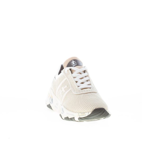 PREMIATA donna sneaker BUFF 5844 in tessuto tecnico a rete BEIGE - immagine 2