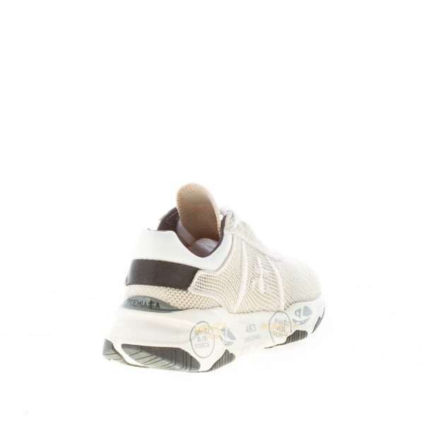 PREMIATA donna sneaker BUFF 5844 in tessuto tecnico a rete BEIGE - immagine 3