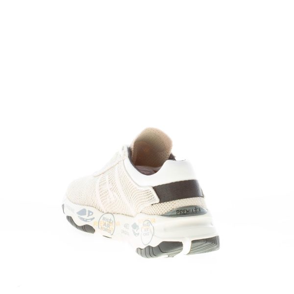 PREMIATA donna sneaker BUFF 5844 in tessuto tecnico a rete BEIGE - immagine 4