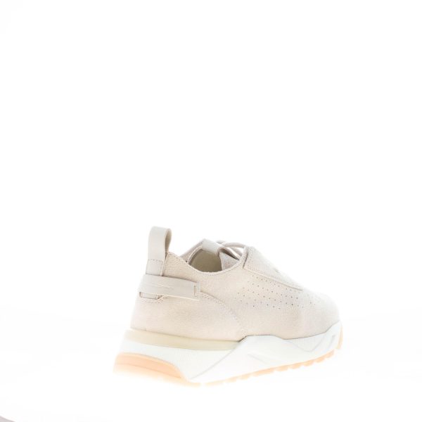 SANTONI uomo sneaker Innova in camoscio BEIGE - immagine 3