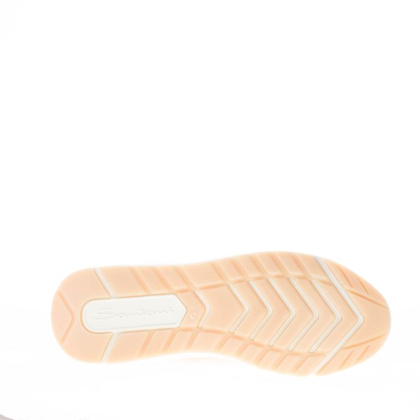 SANTONI uomo sneaker Innova in camoscio BEIGE - immagine 8