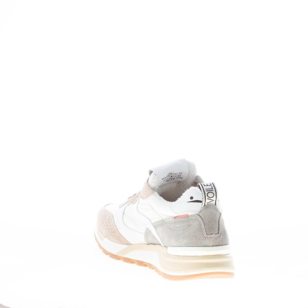 VOILE BLANCHE uomo sneaker Magg in tessuto e camoscio BEIGE più bianco e grigio - immagine 4