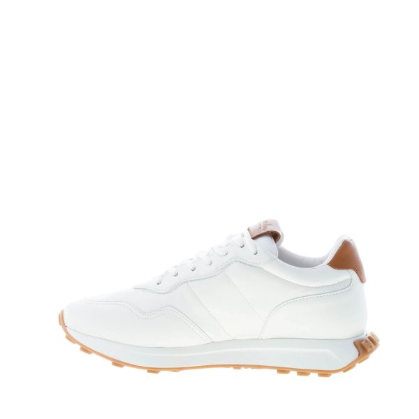 HOGAN uomo H601 sneaker in pelle BIANCO più cuoio - immagine 5
