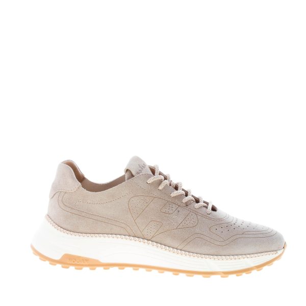 HOGAN uomo Hyperlight sneaker in camoscio BEIGE