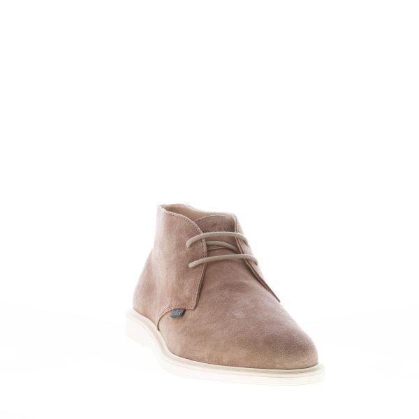 HOGAN uomo H616 polacchino in pelle scamosciata MARRONE. Suola gomma - immagine 2