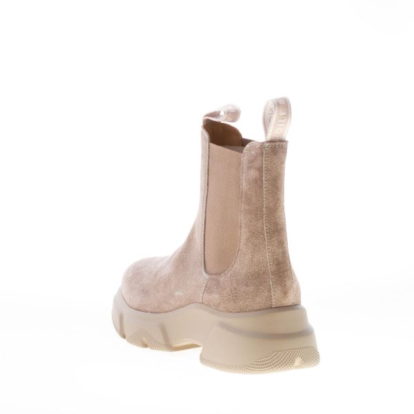 VOILE BLANCHE donna stivaletto elasticizzato Tanky Beat in camoscio GRIGIO - immagine 3