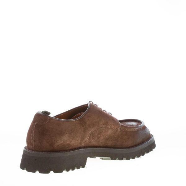 GREEN GEORGE uomo scarpa allacciata in crosta TESTA DI MORO con vaschetta. Suola gomma - immagine 4