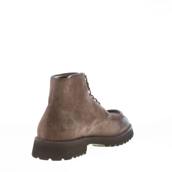 GREEN GEORGE uomo scarponcino allacciato in crosta TORTORA con vaschetta - immagine 4