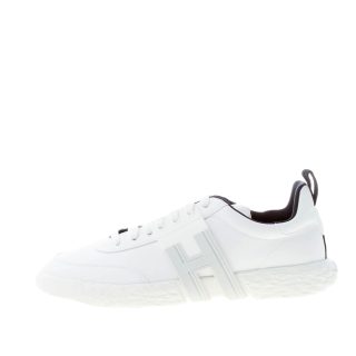 HOGAN uomo 3R Recycle sneaker in cuoio ricostituito BIANCO più grigio