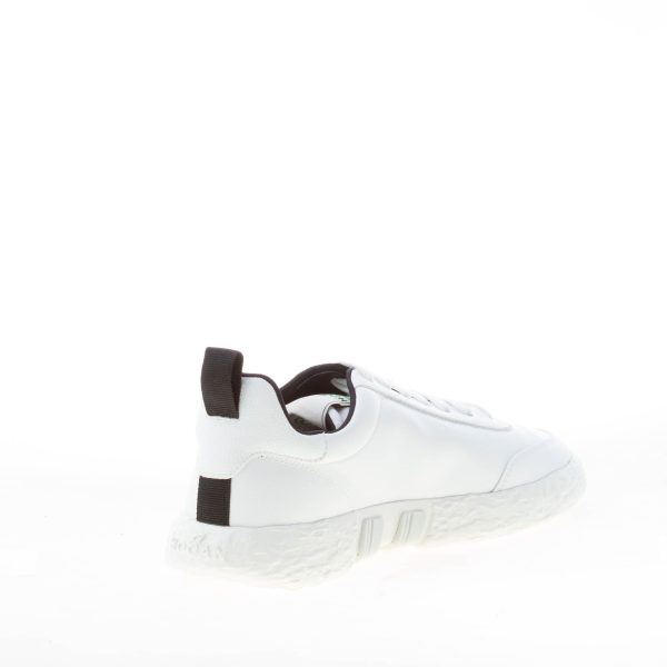 HOGAN uomo 3R Recycle sneaker in cuoio ricostituito BIANCO più grigio - immagine 4