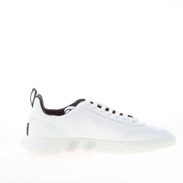 HOGAN uomo 3R Recycle sneaker in cuoio ricostituito BIANCO più grigio - immagine 5