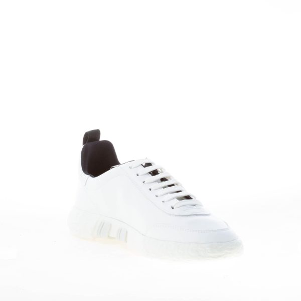 HOGAN uomo 3R Recycle sneaker in cuoio ricostituito BIANCO più grigio - immagine 6